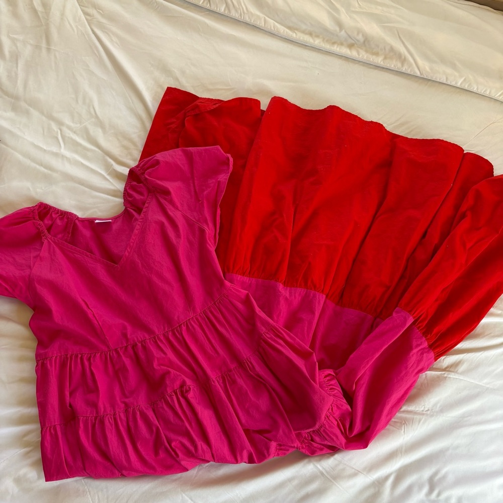 Color Block Dress